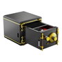 Deqube Caja Fuerte con Cerradura de Combinación - 442 Piezas