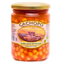 CACHOPO Garbanzos Estofados 400Gr Eco