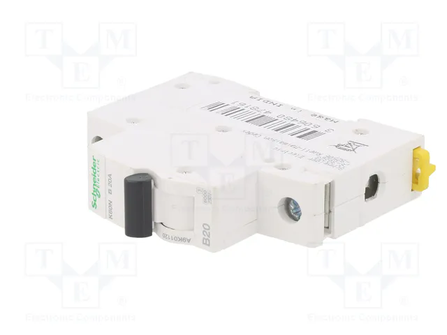SCHNEIDER ELECTRIC ACTI9 MCB Interruptor magnetotérmico 20A 1P 6kA