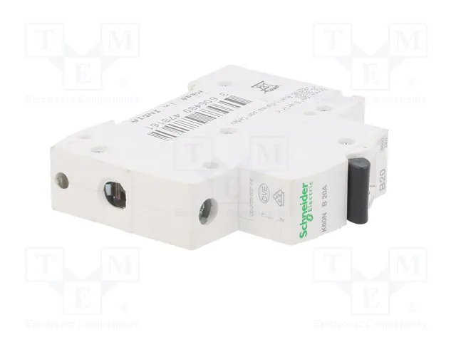 SCHNEIDER ELECTRIC ACTI9 MCB Interruptor magnetotérmico 20A 1P 6kA