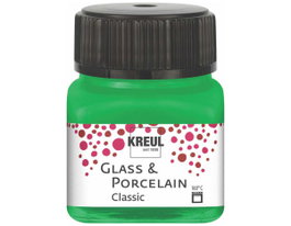 Kreul Pintura Vidrio y Porcelana Glass&Porcelain Classic Verde Francés 20ml