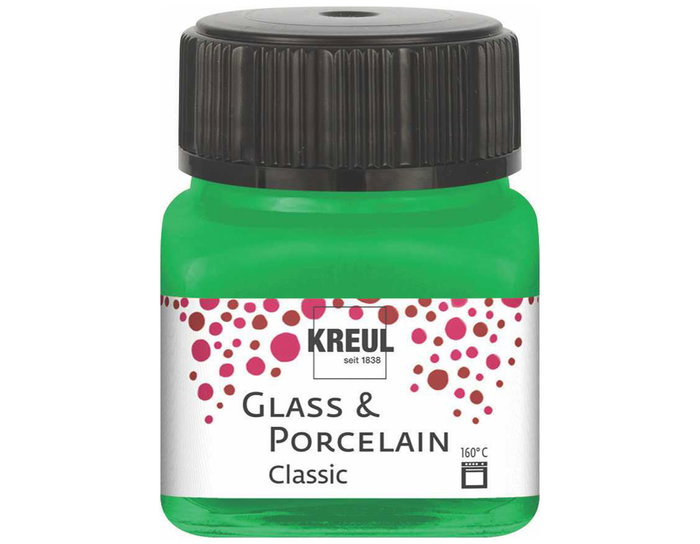 Kreul Pintura Vidrio y Porcelana Glass&Porcelain Classic Verde Francés 20ml Kreul Pintura Vidrio y Porcelana Glass&Porcelain Classic Verde Francés 20ml