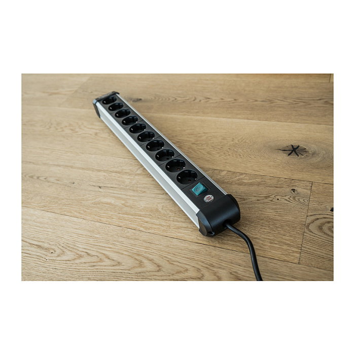Brennenstuhl Premium-ALU-Line 10 salidas AC 3m