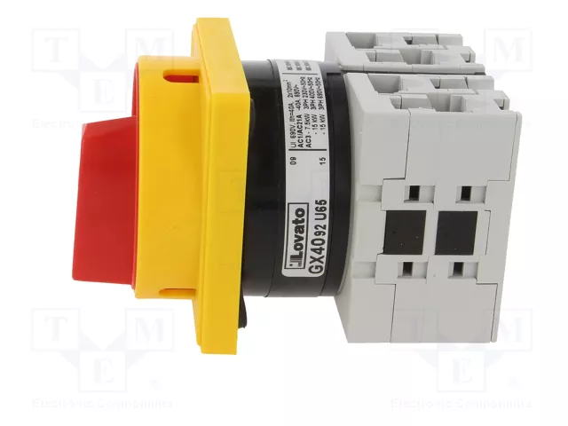 LOVATO ELECTRIC Interruptor de leva 40A 2 posiciones 0-1