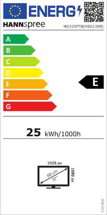 Hannspree HO325PTB Monitor táctil de 32" (80 cm) Full HD 1080p, pantalla LED multitáctil 10 puntos, HDMI, DisplayPort, 8 ms, VESA 100x100, negro Hannspree HO325PTB Monitor táctil de 32" (80 cm) Full HD 1080p, pantalla LED multitáctil 10 puntos, HDMI, DisplayPort, 8 ms, VESA 100x100, negro