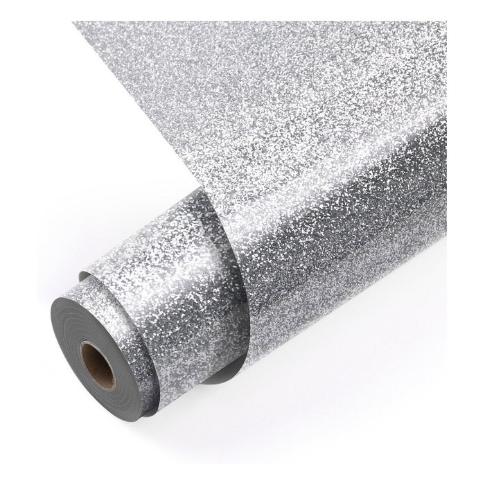 LOKLiK Europe Plotterfolie Glitzer Plata 30,5 x 90 cm LOKLiK Europe Plotterfolie Glitzer Plata 30,5 x 90 cm