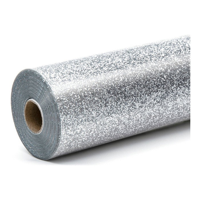 LOKLiK Europe Plotterfolie Glitzer Plata 30,5 x 90 cm LOKLiK Europe Plotterfolie Glitzer Plata 30,5 x 90 cm