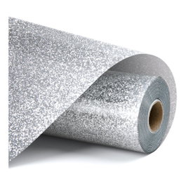 LOKLiK Europe Plotterfolie Glitzer Plata 30,5 x 90 cm