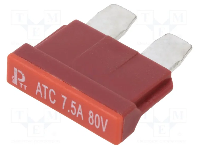 ESKA Fusible de Cartucho 7,5A 80VDC 19mm Marrón ESKA Fusible de Cartucho 7,5A 80VDC 19mm Marrón