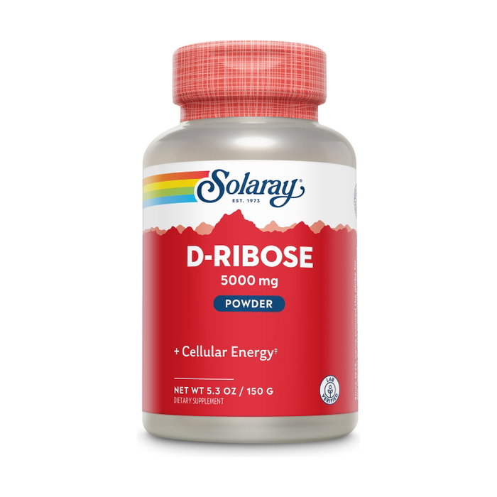 Solaray D-Ribose 5000mg en Polvo 150grs – Monosacárido Natural para Energía Celular y Cardíaca Solaray D-Ribose 5000mg en Polvo 150grs – Monosacárido Natural para Energía Celular y Cardíaca