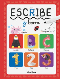 SHOEBOX MEDIA Escribe y borra (Pizarra+Rotulador)
