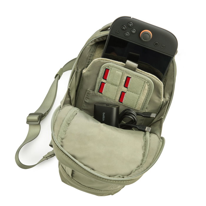 Belkin Gaming Crossbody Bag para Nintendo Switch 2 Verde ENA022hqOL Belkin Gaming Crossbody Bag para Nintendo Switch 2 Verde ENA022hqOL