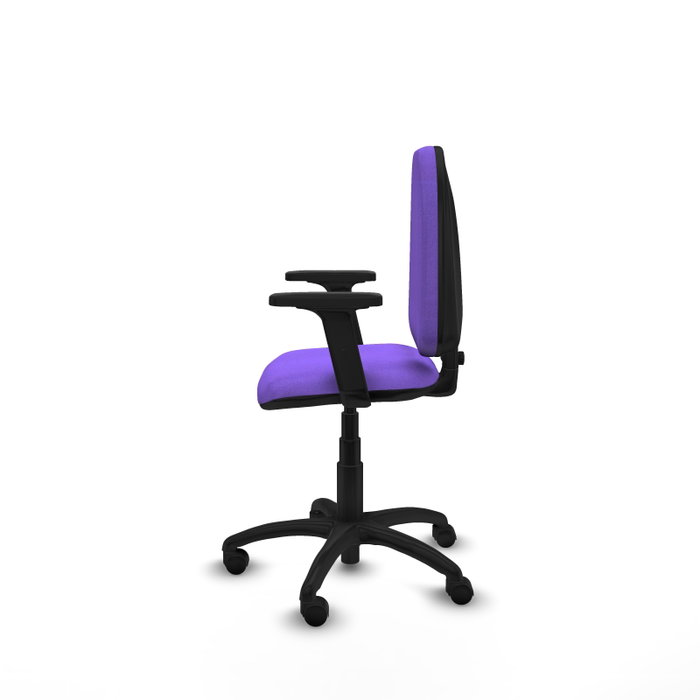 PIQUERAS Y CRESPO Silla de oficina Aýna Lila con Brazos 2D PIQUERAS Y CRESPO Silla de oficina Aýna Lila con Brazos 2D