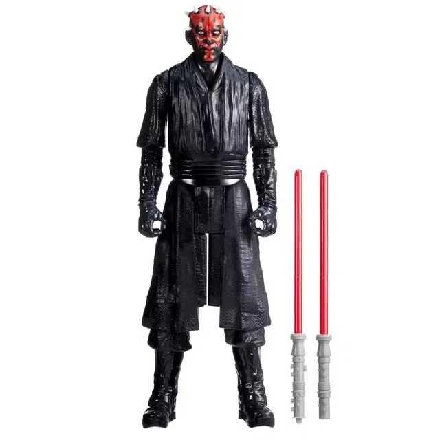 Hasbro Star Wars Titan Hero Series Figura de Acción Darth Maul, 30 cm / 12 pulgadas, para Niños +4 Años, Incluye Sable de Luz Hasbro Star Wars Titan Hero Series Figura de Acción Darth Maul, 30 cm / 12 pulgadas, para Niños +4 Años, Incluye Sable de Luz