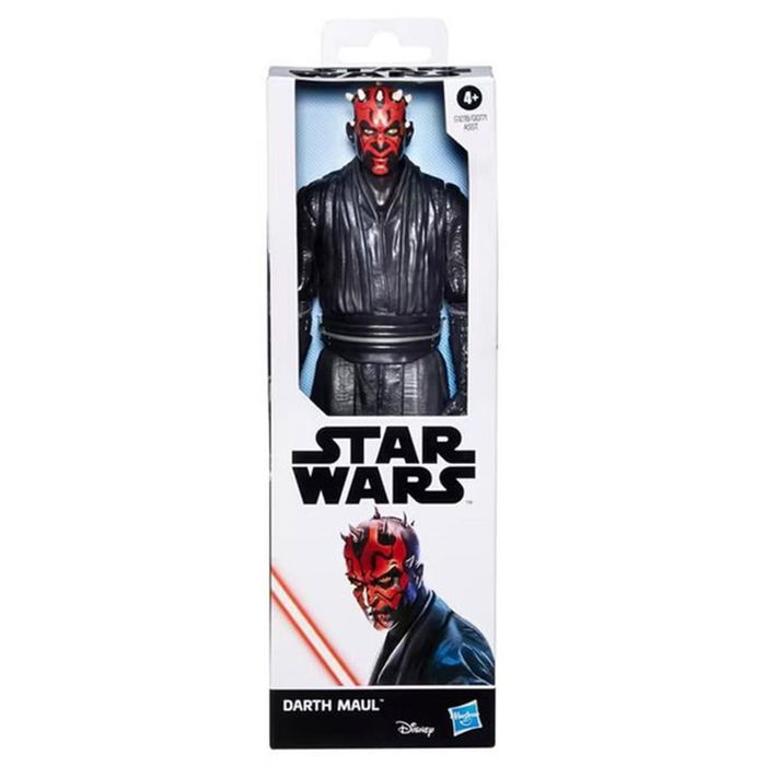 Hasbro Titan Hero Series Figura de Acción Star Wars Darth Maul de 30 cm con Sable de Luz Doble Hoja