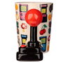 PUCKATOR Taza asa 3D Joystick Pixel Game Over