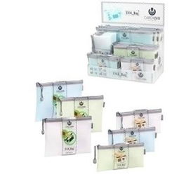 Carchivo Bolsa Multiusos con Cremallera, Eva, Tamaño A6, Colores Surtidos