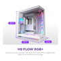 NZXT H9 Flow RGB (2025) All White Midi Tower Case