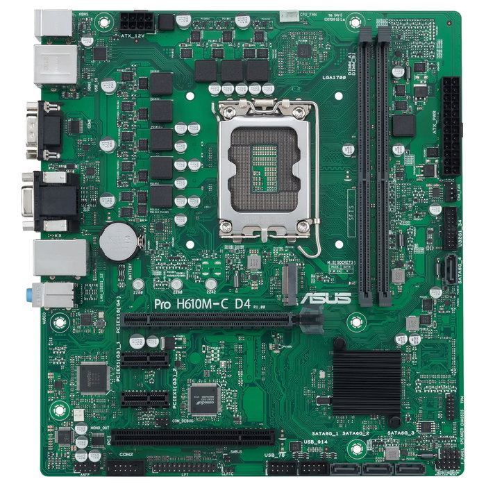 ASUS PRO H610M-C D4-CSM Intel H610 LGA 1700 micro ATX DDR4