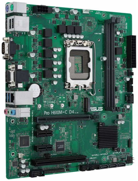 ASUS PRO H610M-C D4-CSM Intel H610 LGA 1700 micro ATX DDR4