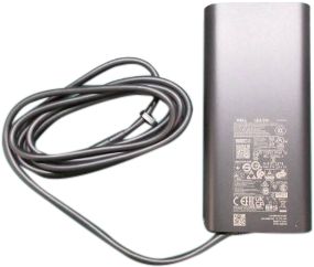 Dell Adaptador de Corriente AC USB-C 165W, Cable de Alimentación C6 de 3 Pines, para Serie Precision y Latitude