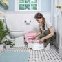 Ingenuity Taburete y Orinal con Cuenco Extraíble Rosa