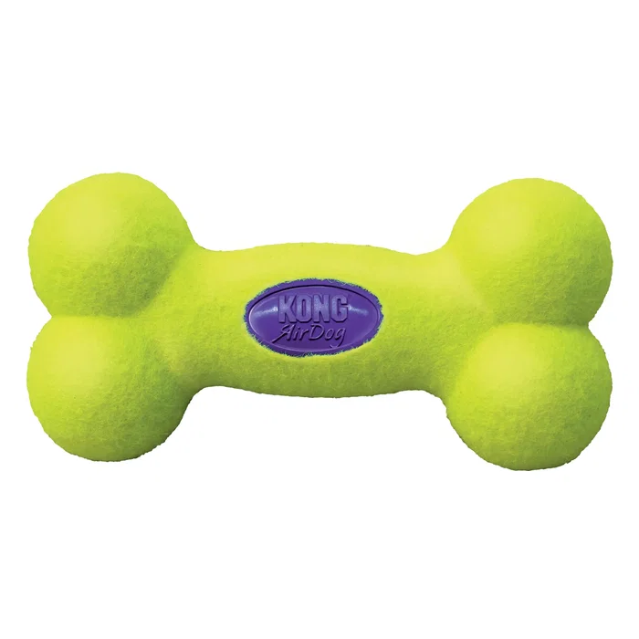 Kong Airdog Squeaker Bone Tennis Medium Kong Airdog Squeaker Bone Tennis Medium