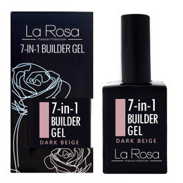 La Rosa Gel Constructor 7 En 1 Beige Oscuro 15 ml