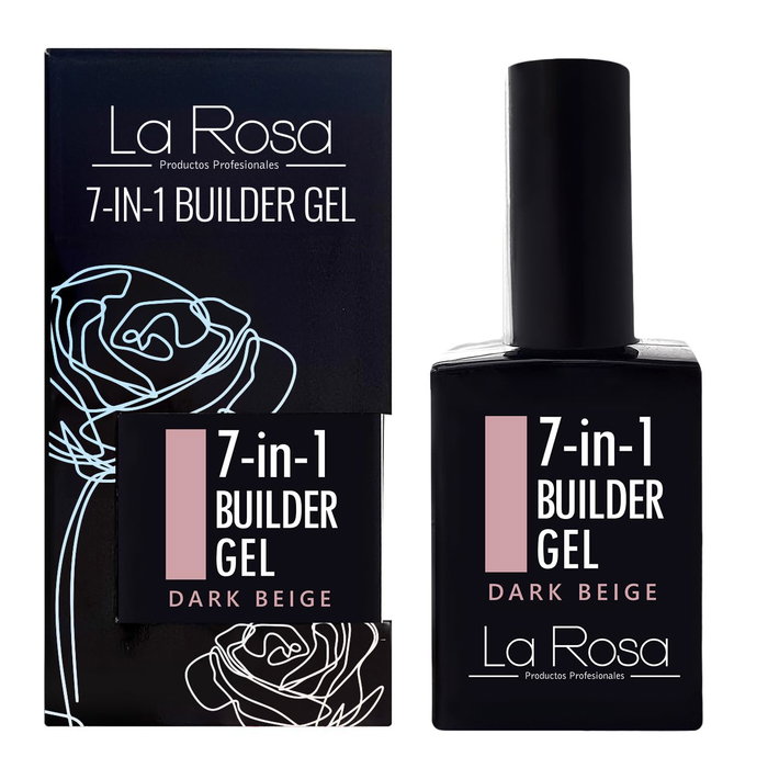 La Rosa Gel Constructor 7 En 1 Beige Oscuro 15 ml La Rosa Gel Constructor 7 En 1 Beige Oscuro 15 ml