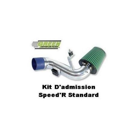 Green Filters Kit de Admisión Speed'R SU037, Mejora Flujo Aire, Respuesta Motor, Filtro Lavable, Alto Rendimiento para Tuning y Performance Green Filters Kit de Admisión Speed'R SU037, Mejora Flujo Aire, Respuesta Motor, Filtro Lavable, Alto Rendimiento para Tuning y Performance