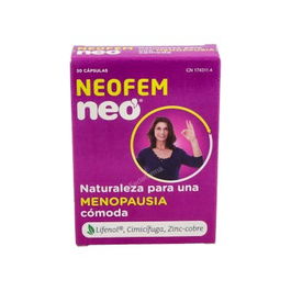 NEO Neofem 30 Cap. Suplemento para la Menopausia