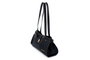 Lucky Bees Bolsa de Hombro Negra Cuero de Polivinilo Elegante y Versátil, Accesorio Imprescindible para Cualquier Ocasión
