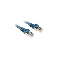 SHARKOON Cable RJ45 CAT.6 SFTP 0.25m Azul