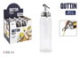 Quttin Aceitera de Vidrio 500ml con Tapón