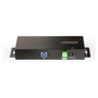 StarTech.com Hub USB Industrial Gestionado de 7 Puertos, Negro, Metal