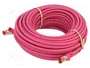 GOOBAY Patch cord Cat 6 S/FTP de 20m con conectores RJ45 en rosa