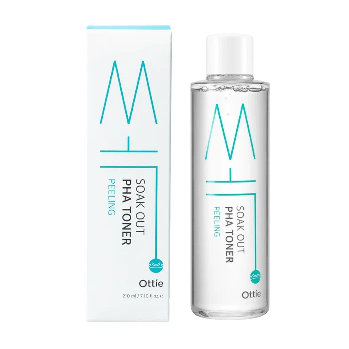 Ottie Soak Out Loción tónica hidratante y exfoliante facial Ottie Soak Out Loción tónica hidratante y exfoliante facial