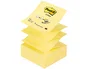 Post-it Z-Notes Bloc de notas adhesivas quita y pon, 76x76 mm, Amarillo, 100 hojas