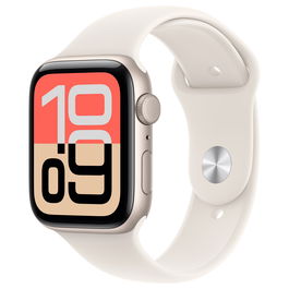 Apple Watch SE (3nd generation) Reloj Inteligente 44mm Aluminio Polarstern con Correa Deportiva M/L