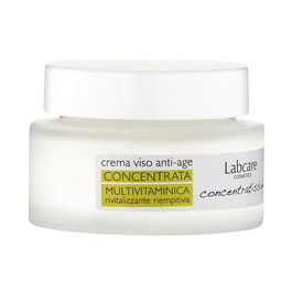 Labcare Crema Facial Multivitamínica Anti-Edad 50 ml con Ácido Hialurónico y Colágeno Marino - Nutrición y Firmeza para Todo Tipo de Piel
