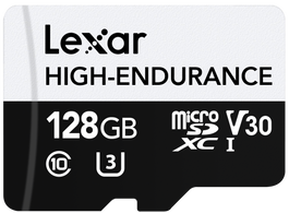 Lexar 128 GB High Endurance microSDHC Tarjeta de Memoria UHS-I
