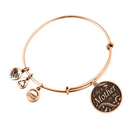 Alex And Ani Pulsera LikeMother en Dorado, 20cm