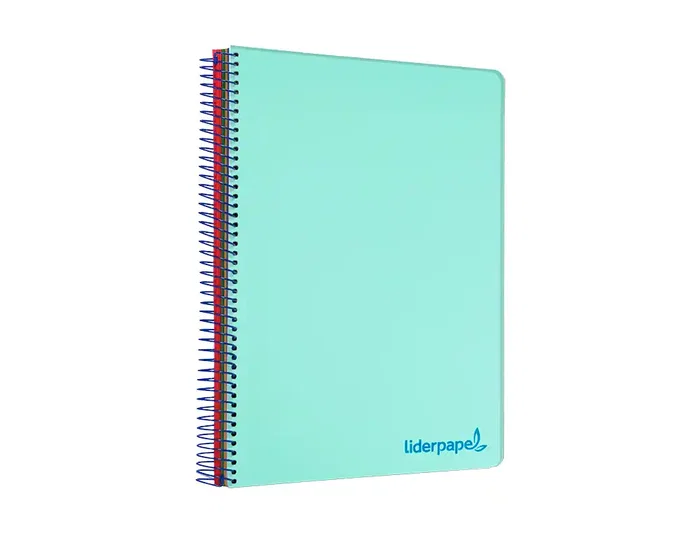 Liderpapel Cuaderno Espiral A6 Micro Wonder Verde Pastel Turquesa 120 Hojas Cuadriculado 5mm Liderpapel Cuaderno Espiral A6 Micro Wonder Verde Pastel Turquesa 120 Hojas Cuadriculado 5mm