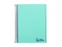 Liderpapel Cuaderno Espiral A6 Micro Wonder Verde Pastel Turquesa 120 Hojas Cuadriculado 5mm