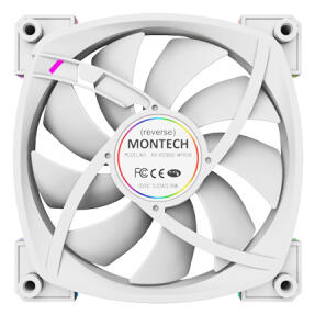 Montech Fan RX120 PWM (W) White Montech Fan RX120 PWM (W) White