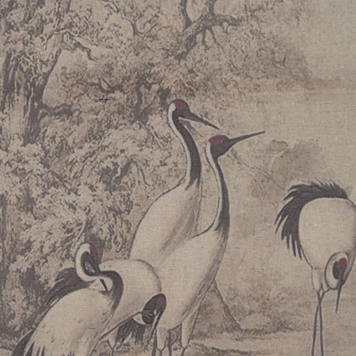 Cuadro Impresión Pájaros Dm-Madera 120 X 3 X 80 cm