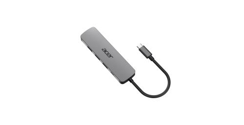 Acer 5-in-1 Type-C Dongle Plata Acer 5-in-1 Type-C Dongle Plata