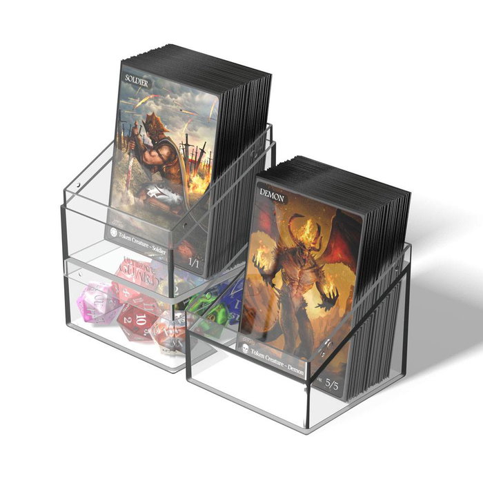 Ultimate Guard Boulder'n'Tray 100+ - Clear Ultimate Guard Boulder'n'Tray 100+ - Clear