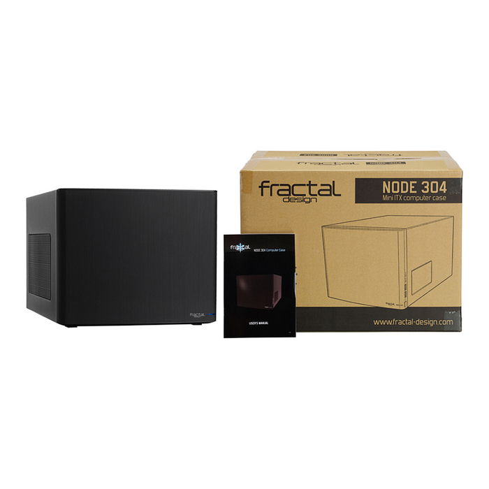 Fractal Design Node 304 Caja de PC Cubo Negro 19.5L