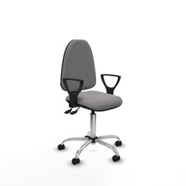 PIQUERAS Y CRESPO Silla de oficina Aýna con mecanismo Asincro, Gris